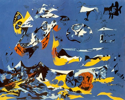 Джексон Поллок. Синее (Моби Дик). 1942