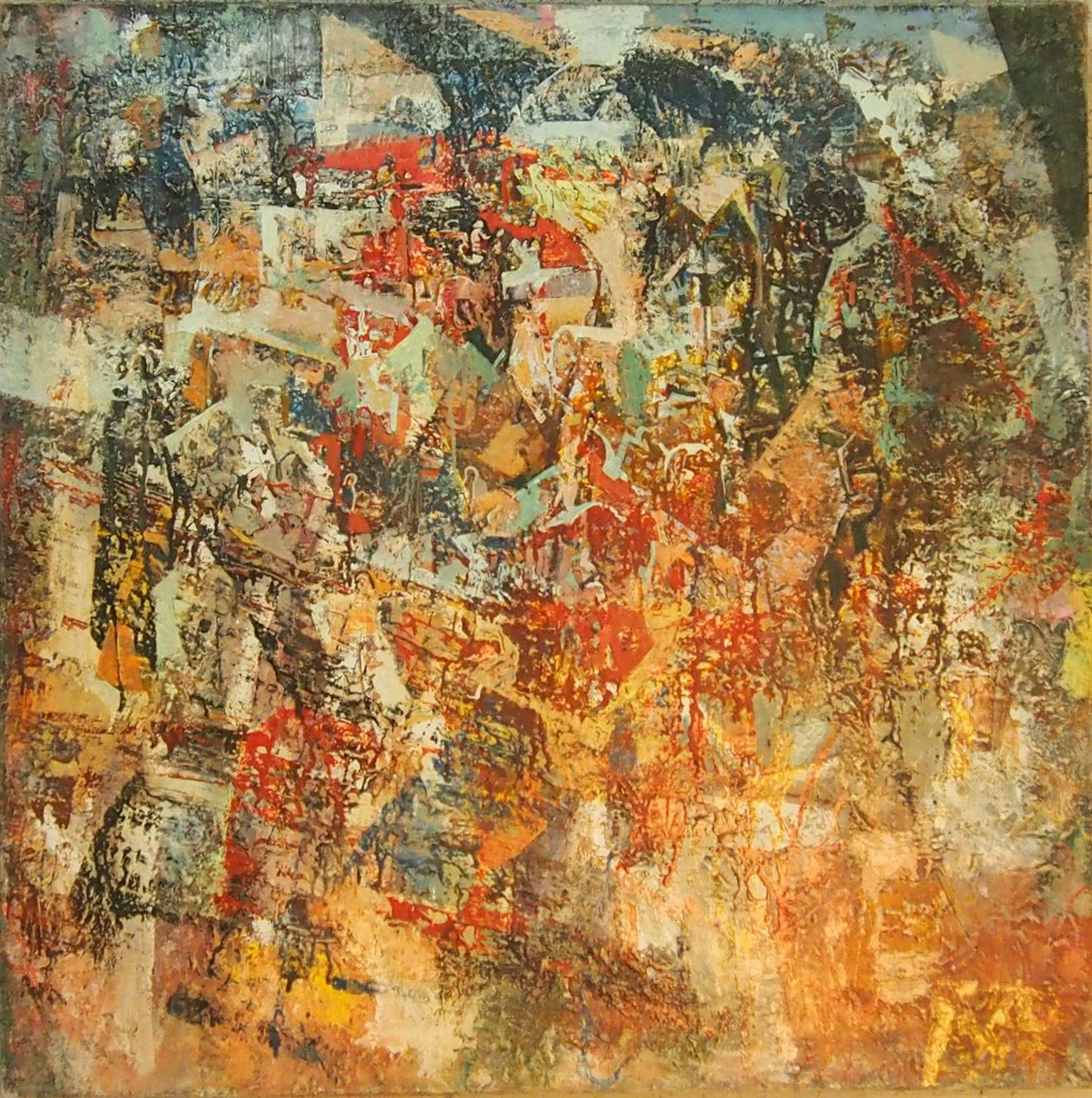 О. Кузин.  Индия холст, масло, 2009, 114×114 