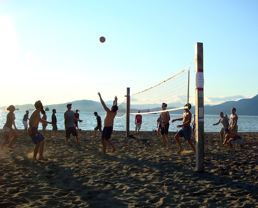 Искья.Пляжный волейбол